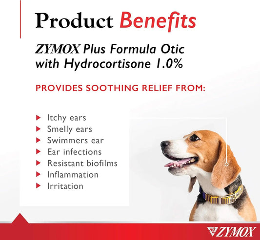Advanced Plus Enzymatic Otic Ear Solution for Dogs & Cats with... detail view - Clinical-grade quality for dogs and cats