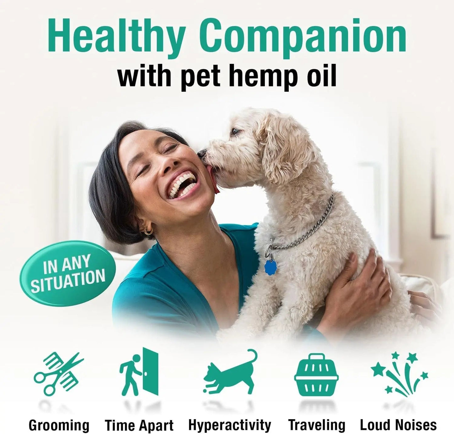 Charlie & Buddy Hemp Oil for Dogs & Cats, Calming & Joint detail view - Clinical-grade quality for dogs and cats