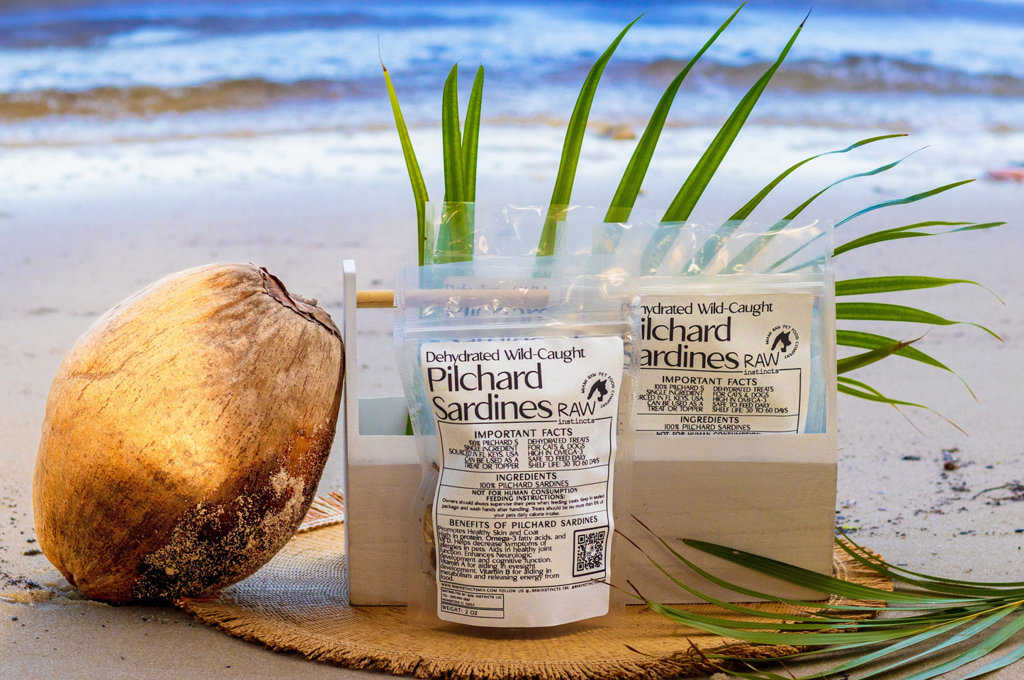 Dehydrated Wild Caught Pilchard Sardines for Cats & Dogs detail view - Clinical-grade quality for dogs and cats