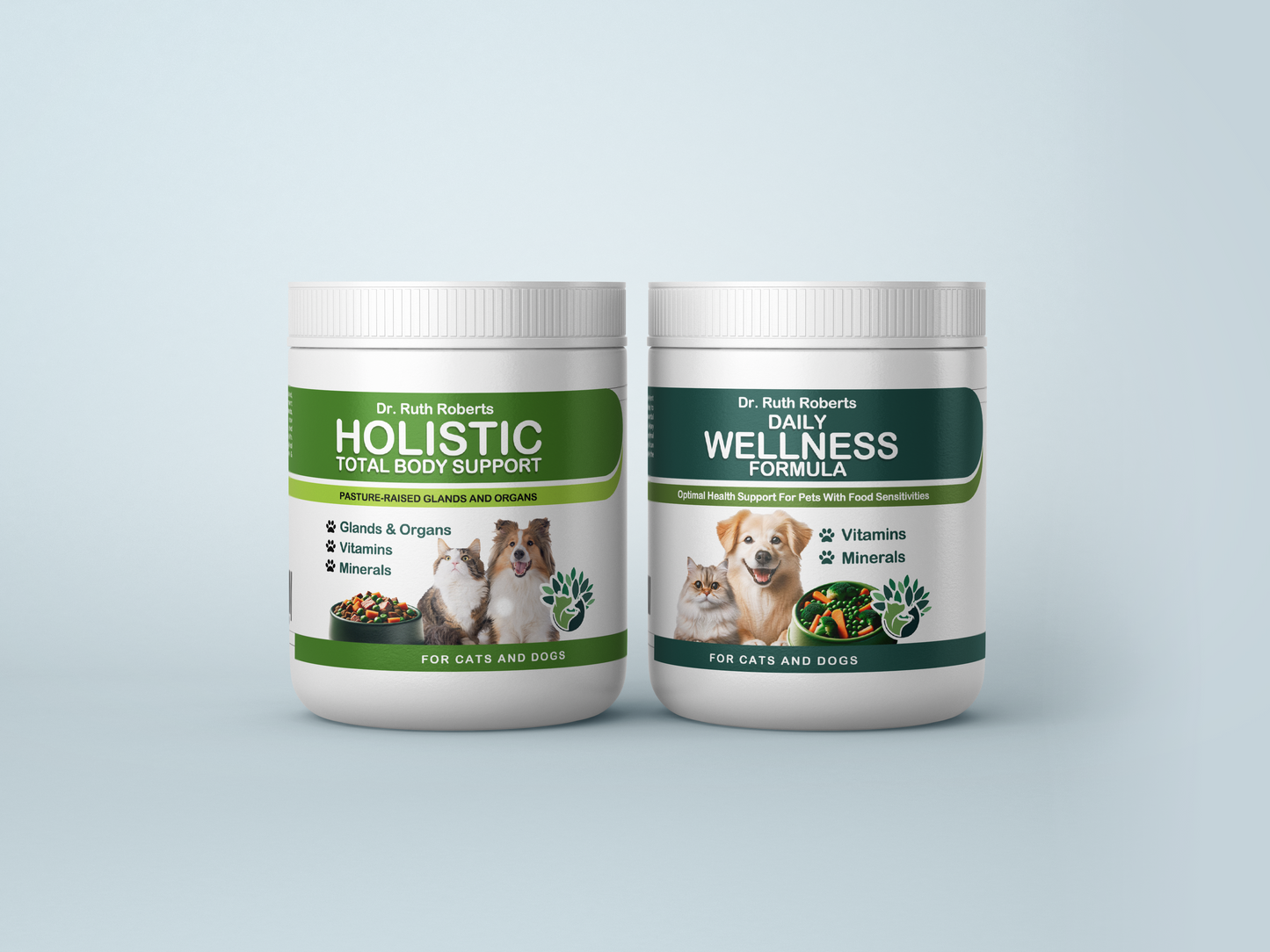 Holistic Total Body Support Multivitamin & Glandular detail view - Clinical-grade quality for dogs and cats
