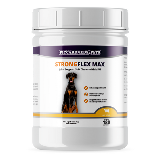 Strongflex Max Joint Support Chews Large detail view - Clinical-grade quality for dogs and cats