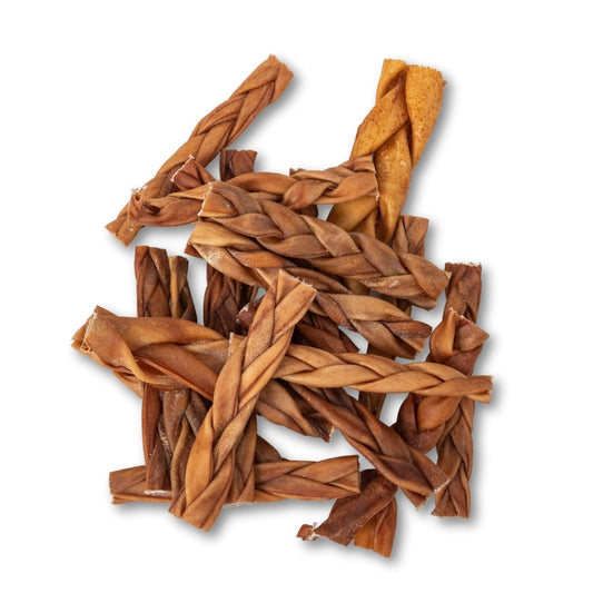 All-natural Braided Collagen Stick Dog Treats, Supports detail view - Clinical-grade quality for dogs and cats