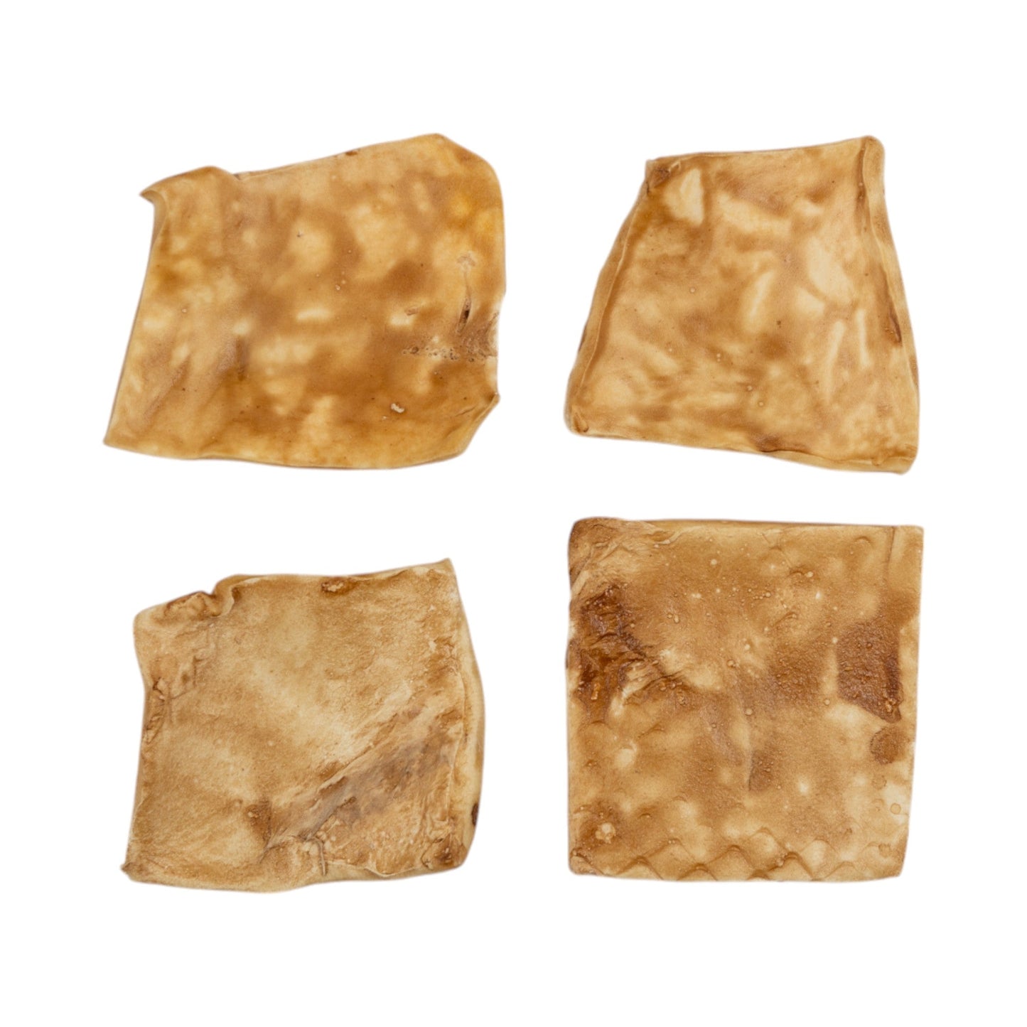 4 X 4 Beef Cheek Chip Dog Treats  Chicken detail view - Clinical-grade quality for dogs and cats