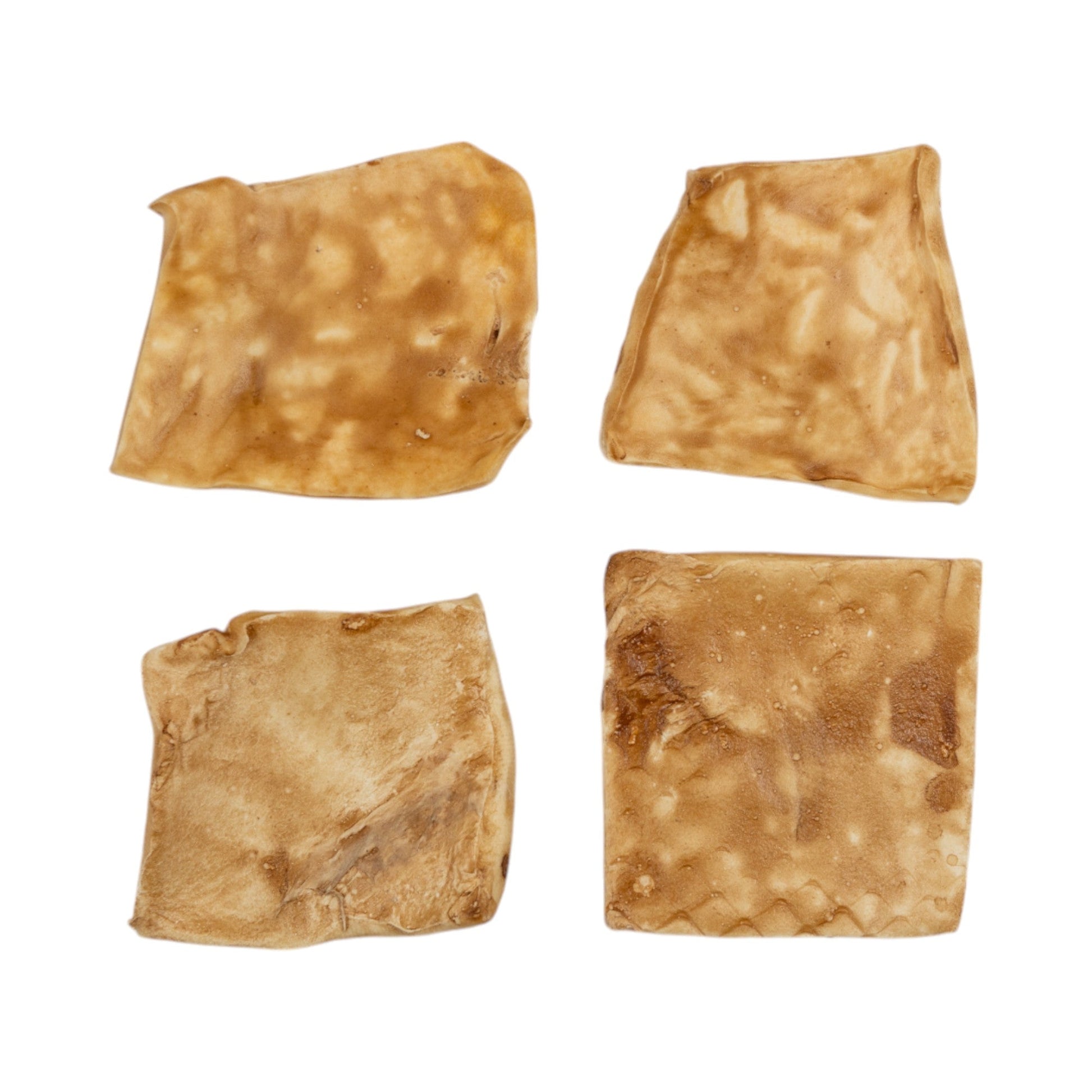 4 X 4 Beef Cheek Chip Dog Treats  Chicken detail view - Clinical-grade quality for dogs and cats