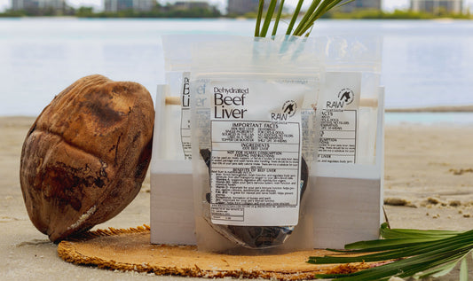 Dehydrated Beef Liver for Cats & Dogs  100% Single detail view - Clinical-grade quality for dogs and cats