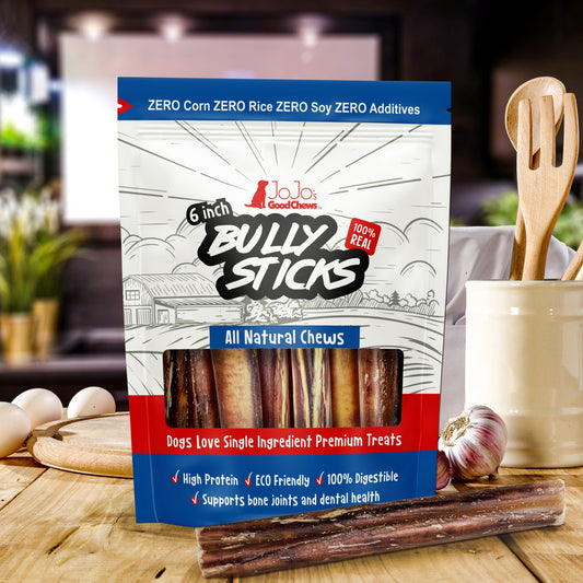 All-natural Beef Bully Stick Dog Treats, High Protein & detail view - Clinical-grade quality for dogs and cats