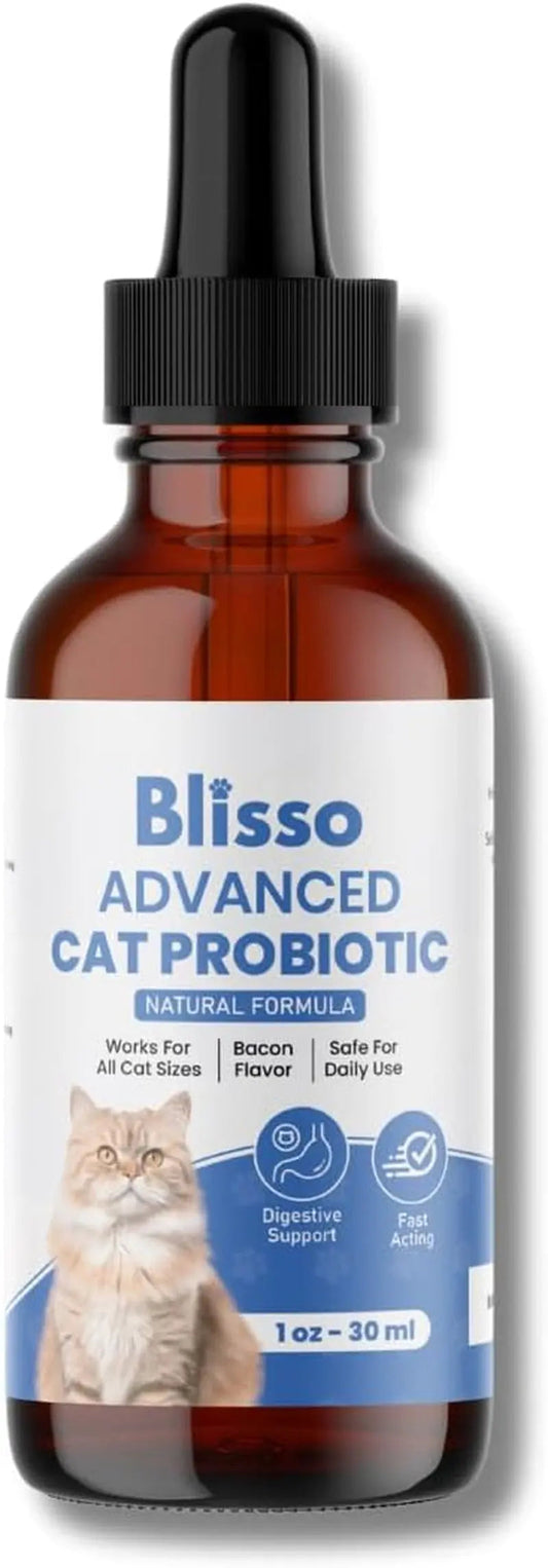Cat Probiotic Drops  Digestive Relief & Gut Health Supplement, 1oz - Premium pet wellness supplement by WellPaw Market