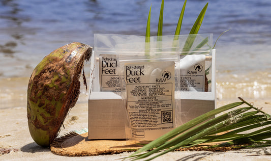 Dehydrated Duck Feet for Dogs & Cats  100% Pekin Duck detail view - Clinical-grade quality for dogs and cats