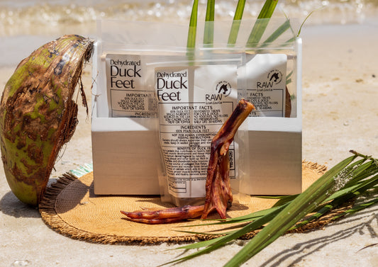 Dehydrated Duck Feet for Dogs & Cats  100% Pekin Duck - Premium pet wellness supplement by WellPaw Market