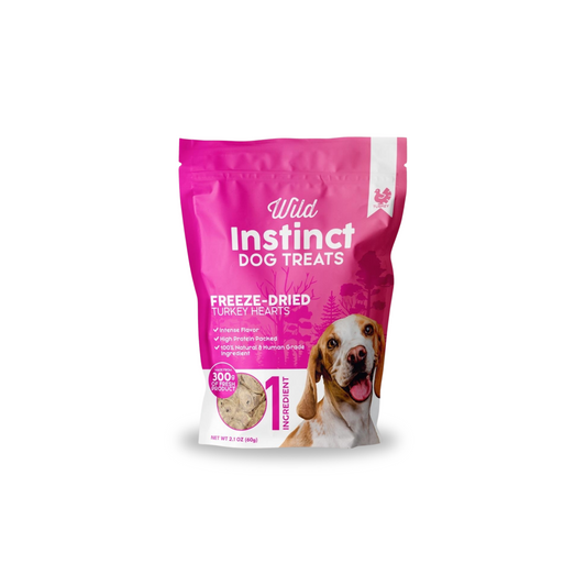 Freeze-Dried Turkey Heart Dog Treats  Lean Protein - Premium pet wellness supplement by WellPaw Market