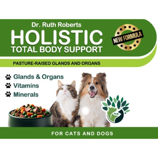 Holistic Total Body Support  Multivitamin & Glandular detail view - Clinical-grade quality for dogs and cats