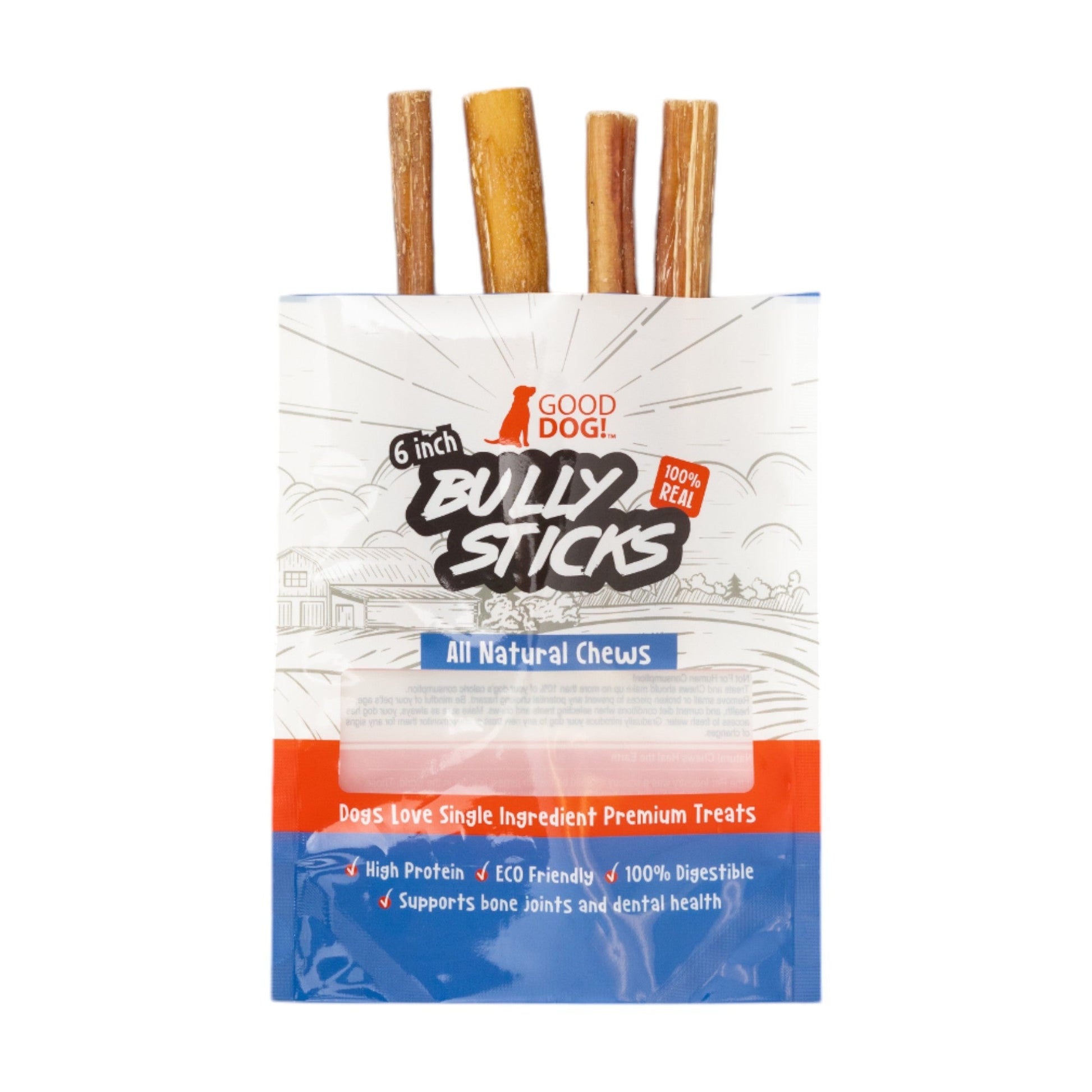 All-natural Beef Bully Stick Dog Treats  Nutrient-rich, and detail view - Clinical-grade quality for dogs and cats