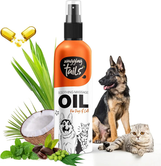 6-in-1 Soothing Oil for Dogs & Cats  Coconut Skin & Coat Care 6.76oz - Premium pet wellness supplement by WellPaw Market