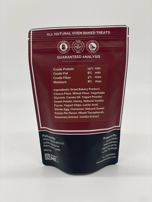 Sweet Potato Pie a La Mode Pro Bakery Bites - Soft N Chewy detail view - Clinical-grade quality for dogs and cats